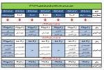 جدول حذف و اضافه سال تحصیلی  1403_1402 2